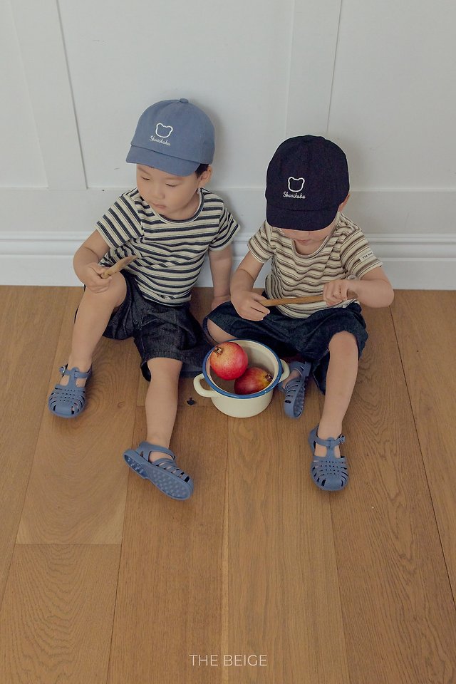 The Beige - Korean Baby Fashion - #babyboutiqueclothing - Ribbed Slim Tee - 4