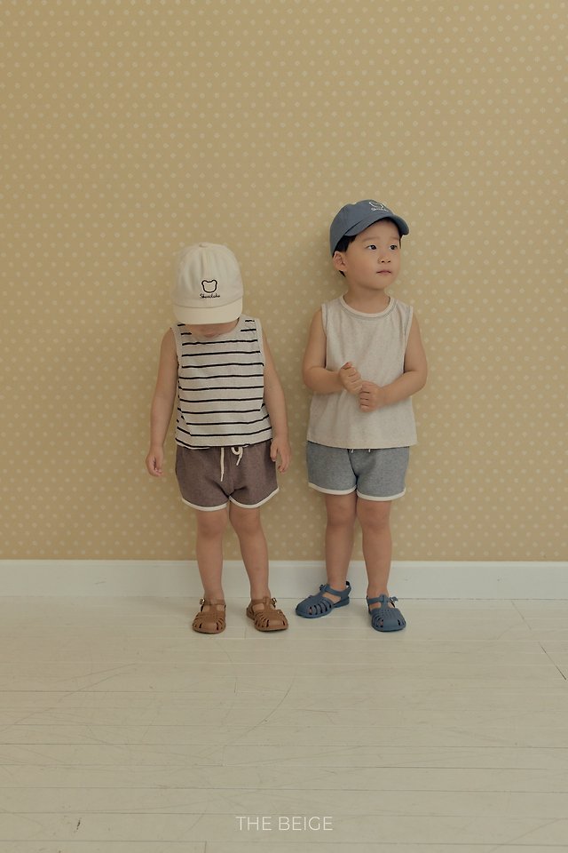 The Beige - Korean Baby Fashion - #babyclothing - Basic Sleeveless Tee - 3
