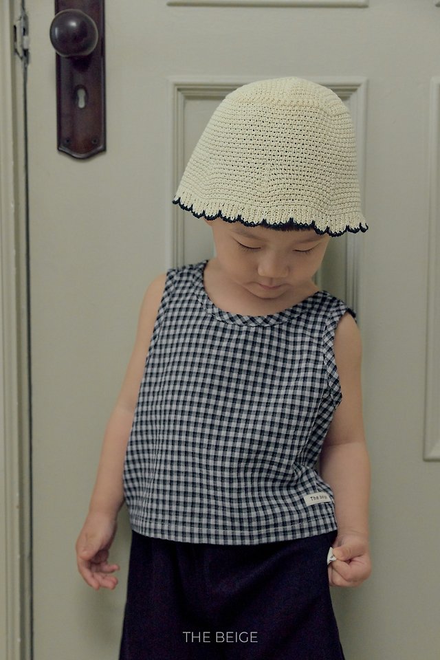 The Beige - Korean Baby Fashion - #babyclothing - Cross Sleeveless - 2