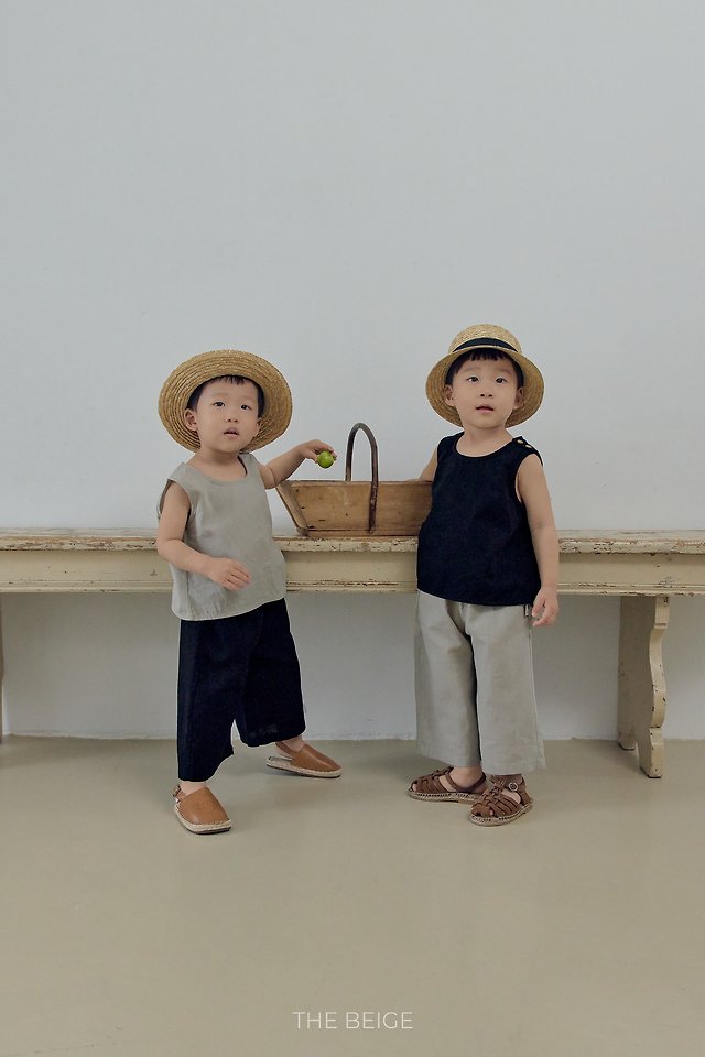 The Beige - Korean Baby Fashion - #babyclothing - 26 Linen Wide Pants - 11