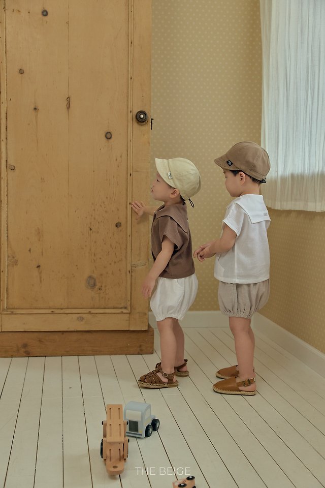 The Beige - Korean Baby Fashion - #babyfashion - Sailor Shirt - 2