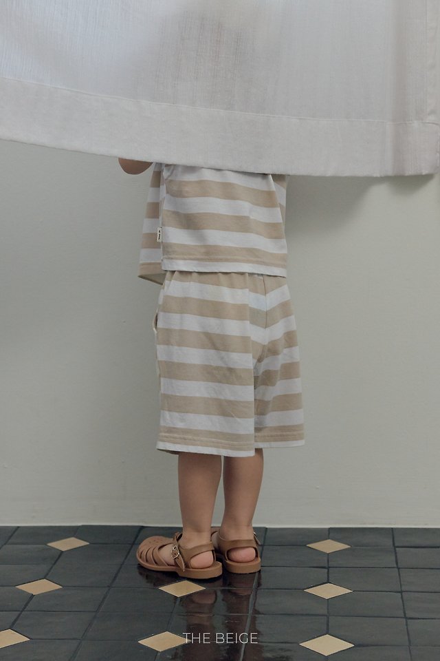 The Beige - Korean Baby Fashion - #babyfashion - 26 Striped Sleeveless Set - 6
