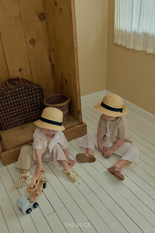 The Beige - Korean Baby Fashion - #babyclothing - Short Sleeve Cardigan - 4