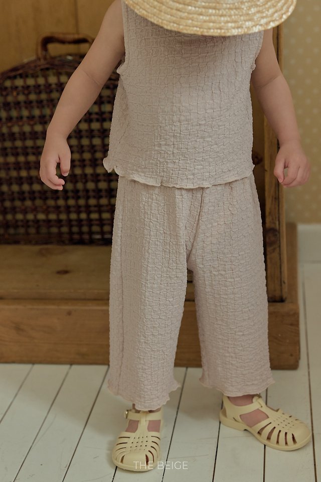 The Beige - Korean Baby Fashion - #babygirlfashion - Wrinkle Set - 9