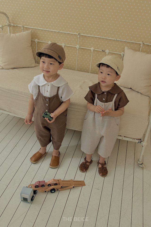 The Beige - Korean Baby Fashion - #babygirlfashion - 26 Rib Overalls - 7