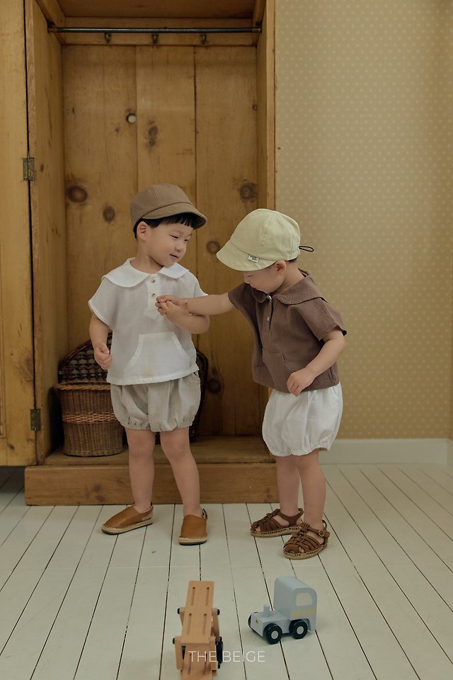 The Beige - Korean Baby Fashion - #babylifestyle - Sailor Shirt - 5