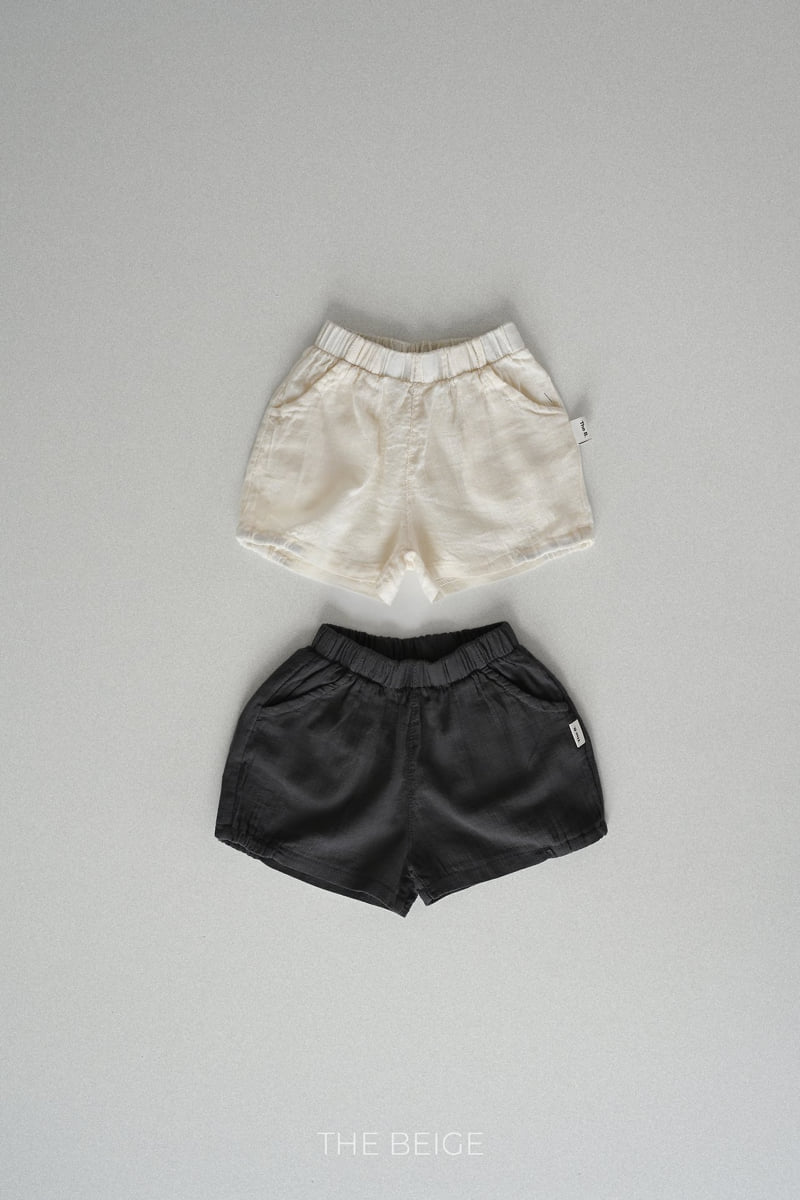 The Beige - Korean Baby Fashion - #babylifestyle - Band Shorts