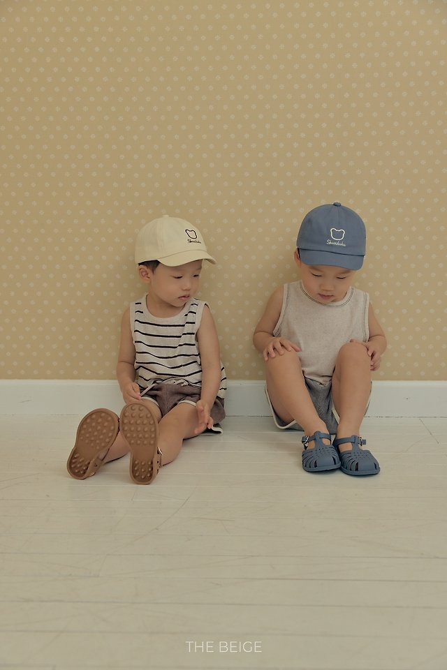 The Beige - Korean Baby Fashion - #babyoninstagram - Basic Sleeveless Tee - 8