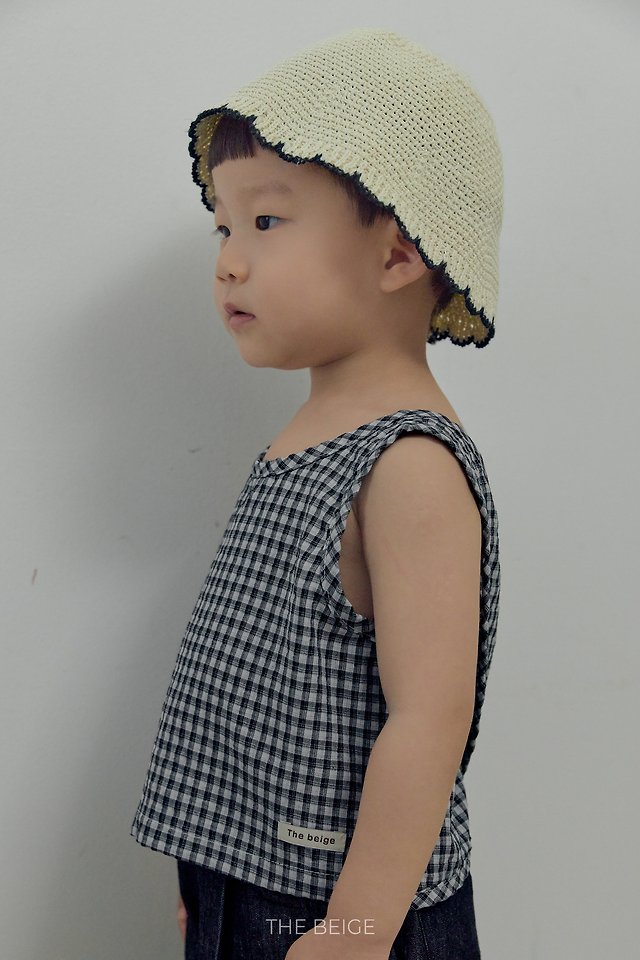 The Beige - Korean Baby Fashion - #babyoninstagram - Cross Sleeveless - 7