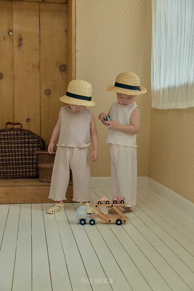 The Beige - Korean Baby Fashion - #babyoninstagram - Wrinkle Set - 11