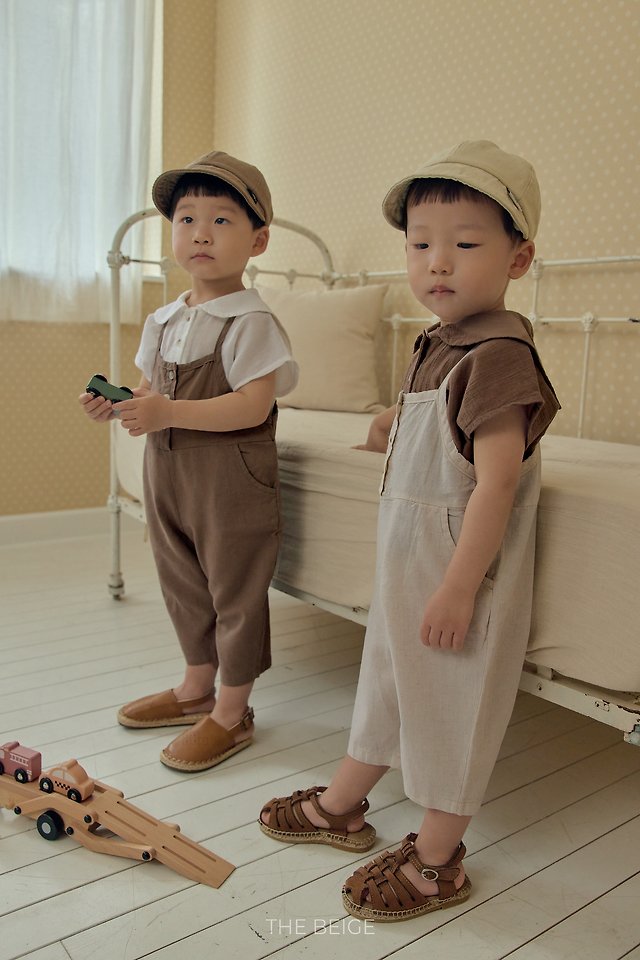 The Beige - Korean Baby Fashion - #babyoninstagram - 26 Rib Overalls - 9