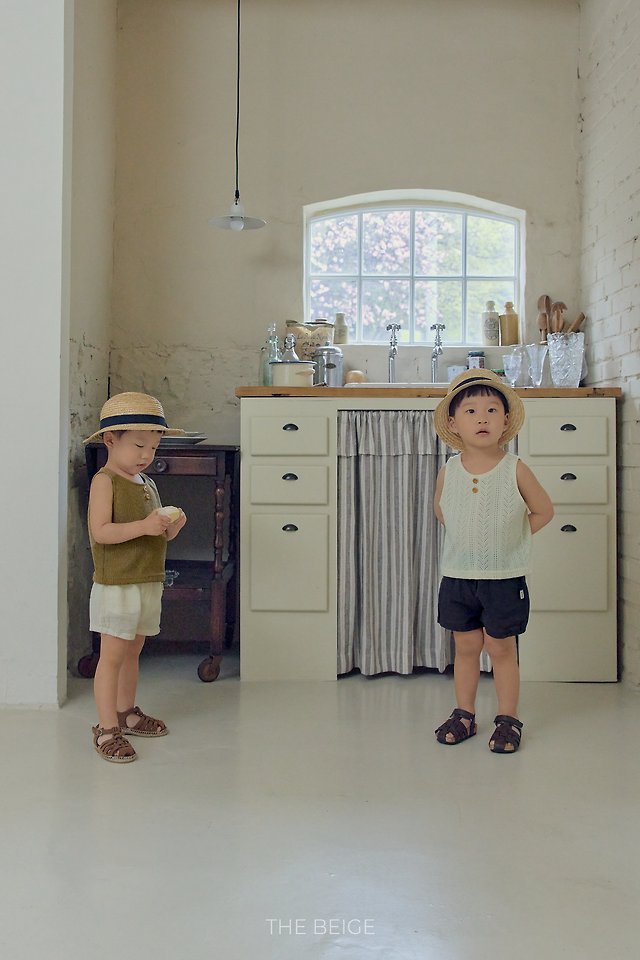 The Beige - Korean Baby Fashion - #babyootd - 26 Knit Sleeveless - 11