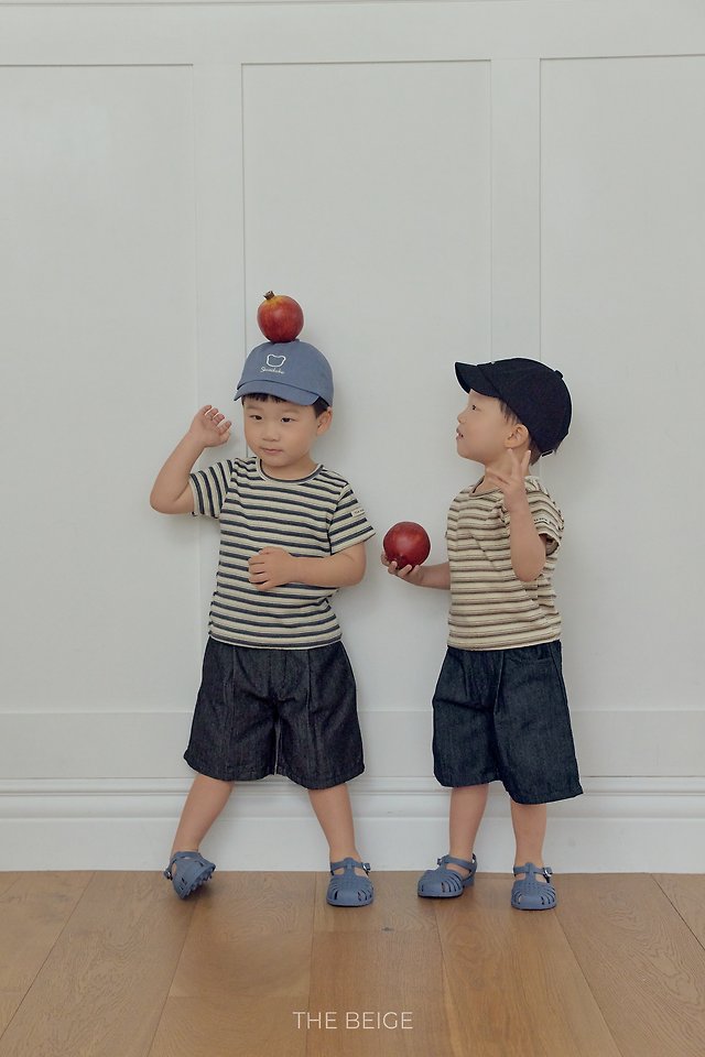 The Beige - Korean Baby Fashion - #babyootd - Ribbed Slim Tee - 10