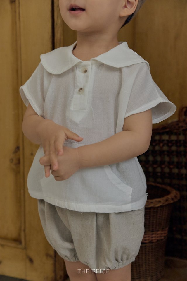 The Beige - Korean Baby Fashion - #babyootd - Sailor Shirt - 7
