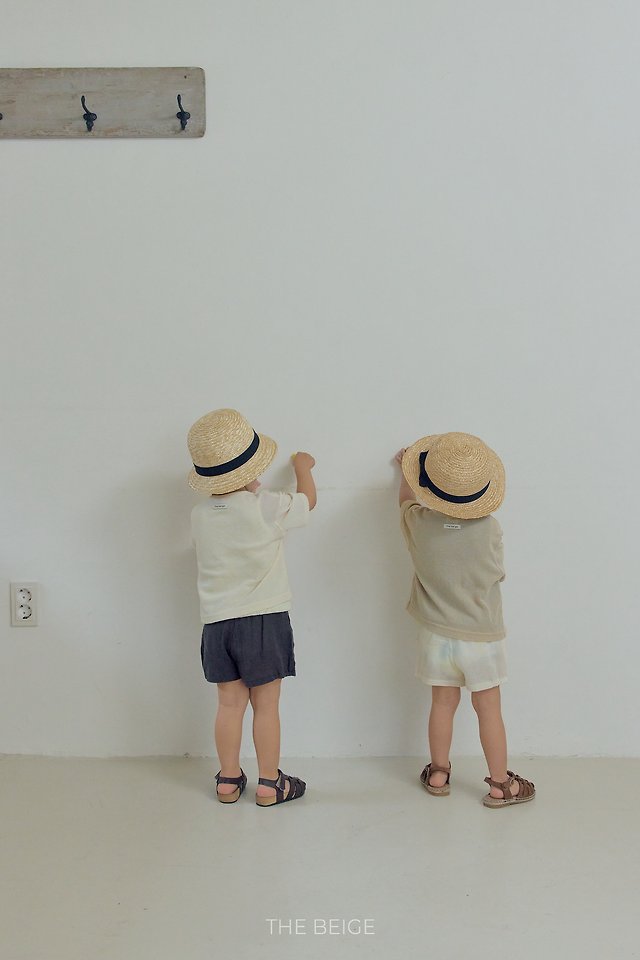 The Beige - Korean Baby Fashion - #babyootd - Band Shorts - 3