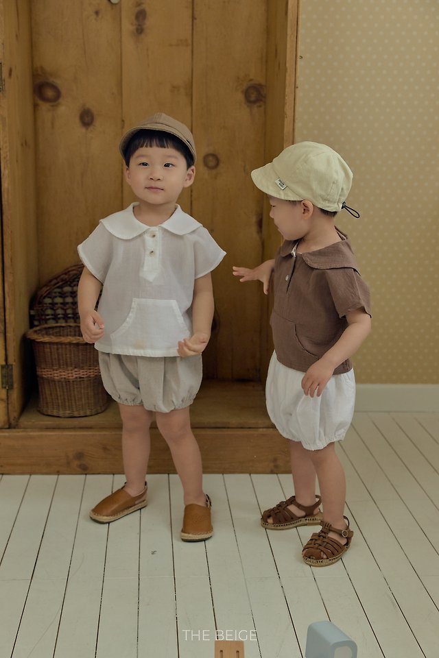 The Beige - Korean Baby Fashion - #babyoutfit - Pumpkin Shorts - 2