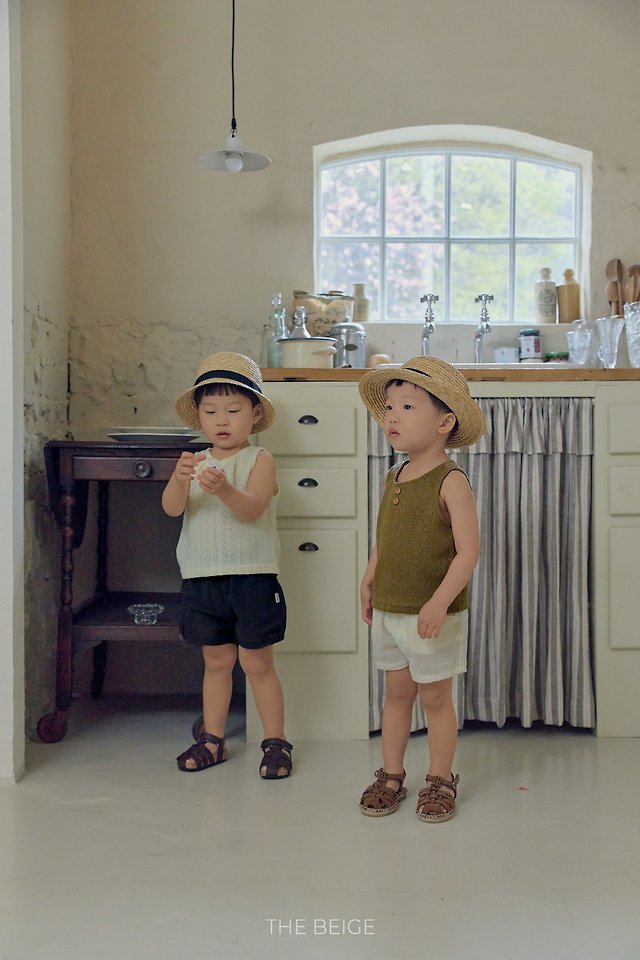 The Beige - Korean Baby Fashion - #babyoutfit - 26 Knit Sleeveless - 12