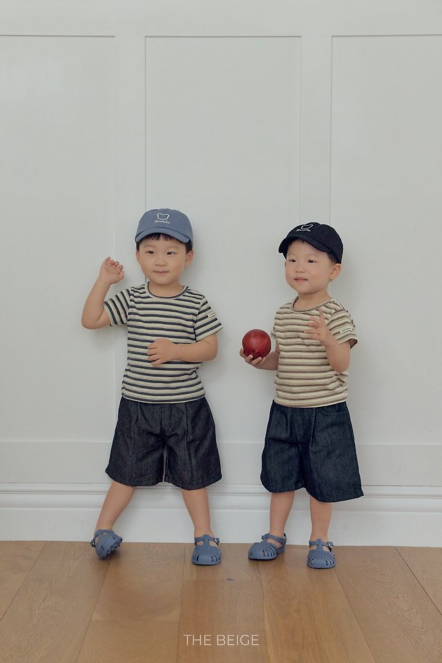 The Beige - Korean Baby Fashion - #babyoutfit - Ribbed Slim Tee - 11