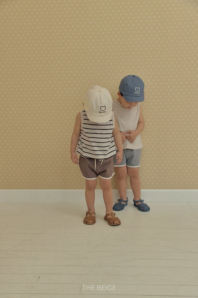 The Beige - Korean Baby Fashion - #babyoutfit - Waffle Shorts - 5