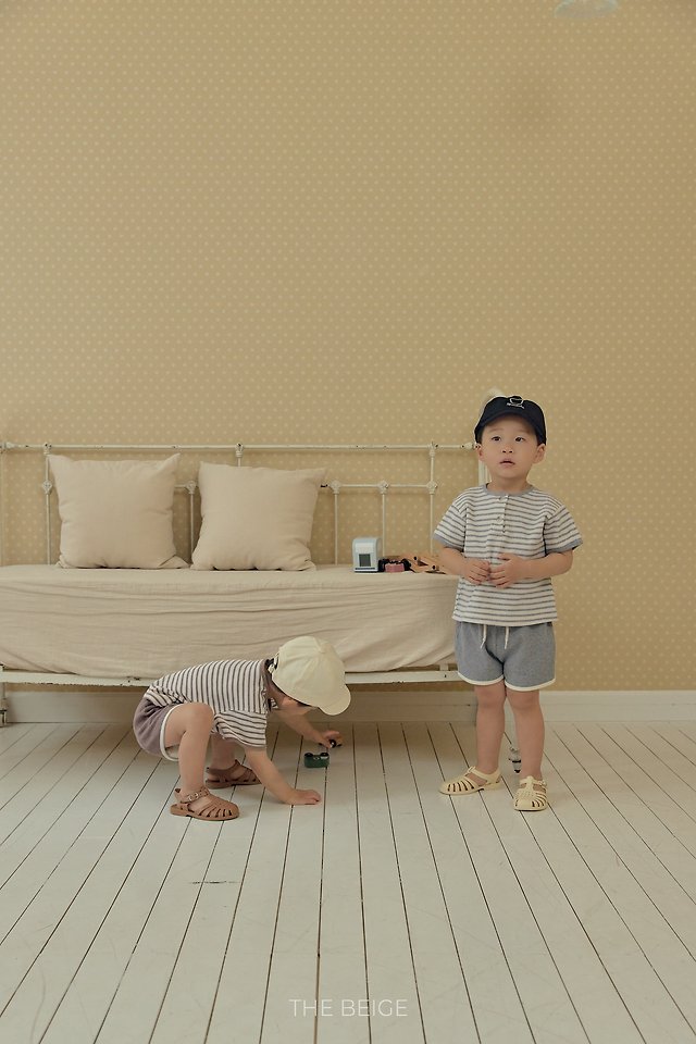 The Beige - Korean Baby Fashion - #babyoutfit - Waffle Shorts - 6
