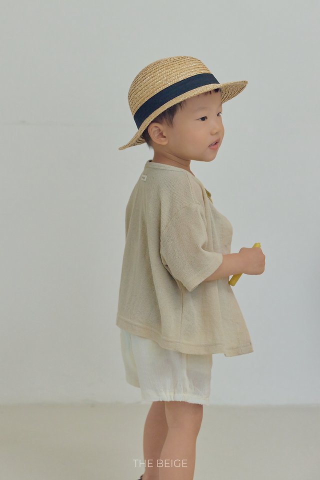 The Beige - Korean Baby Fashion - #babyootd - Band Shorts - 4