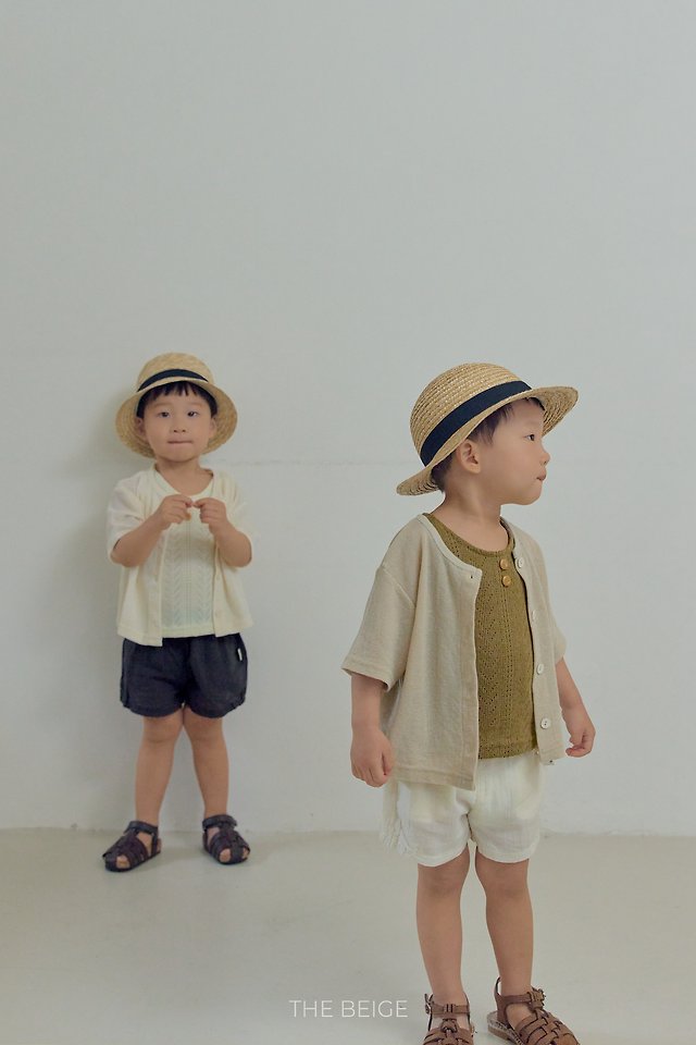 The Beige - Korean Baby Fashion - #babyoutfit - Band Shorts - 5