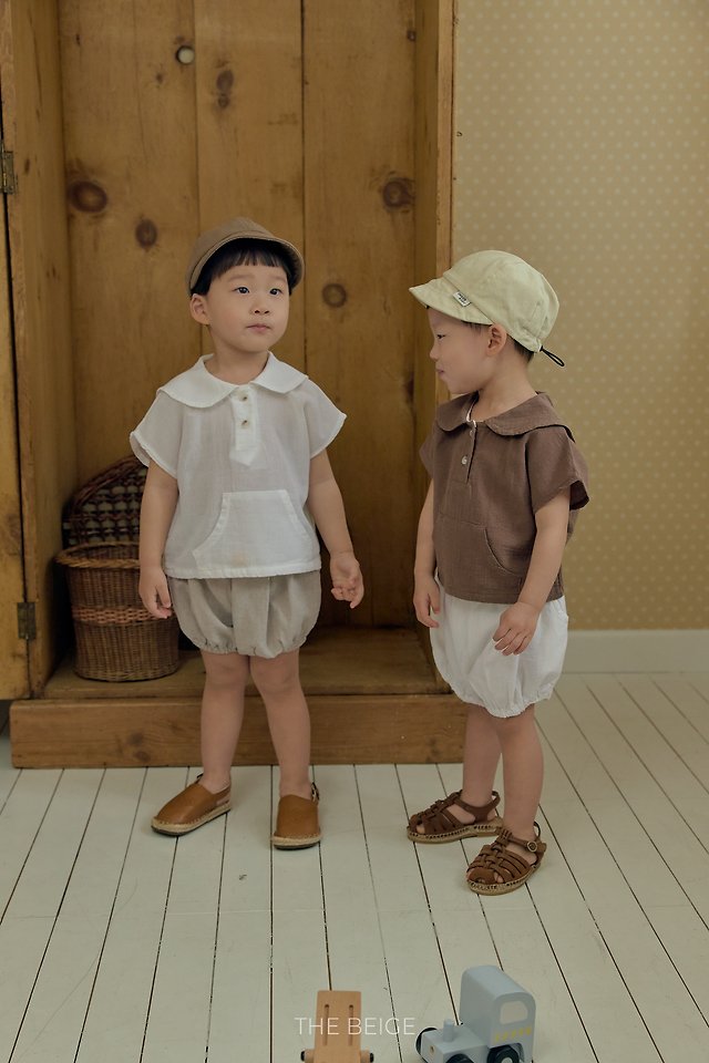 The Beige - Korean Baby Fashion - #babywear - Pumpkin Shorts - 3