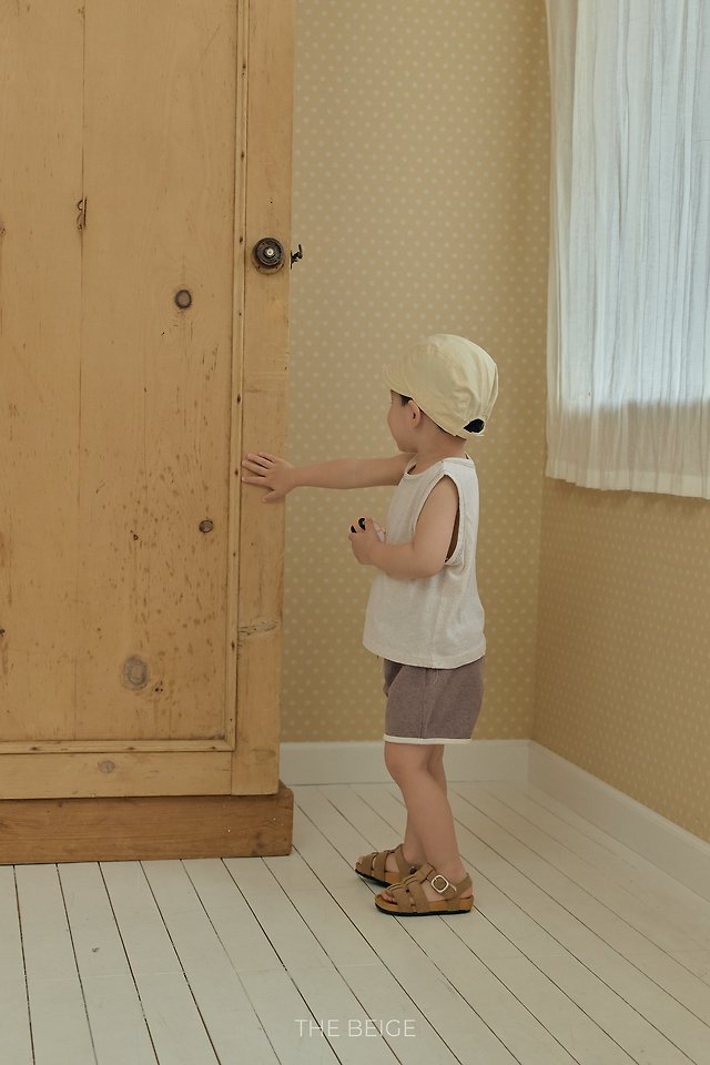 The Beige - Korean Baby Fashion - #babywear - Basic Sleeveless Tee - 12