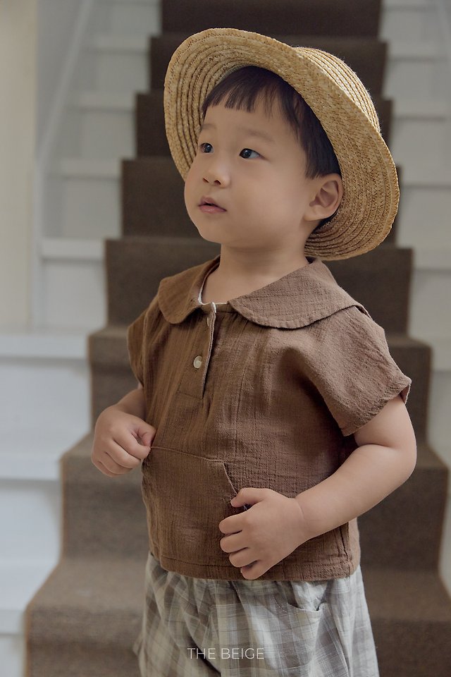 The Beige - Korean Baby Fashion - #babywear - 26 Check Shorts - 9