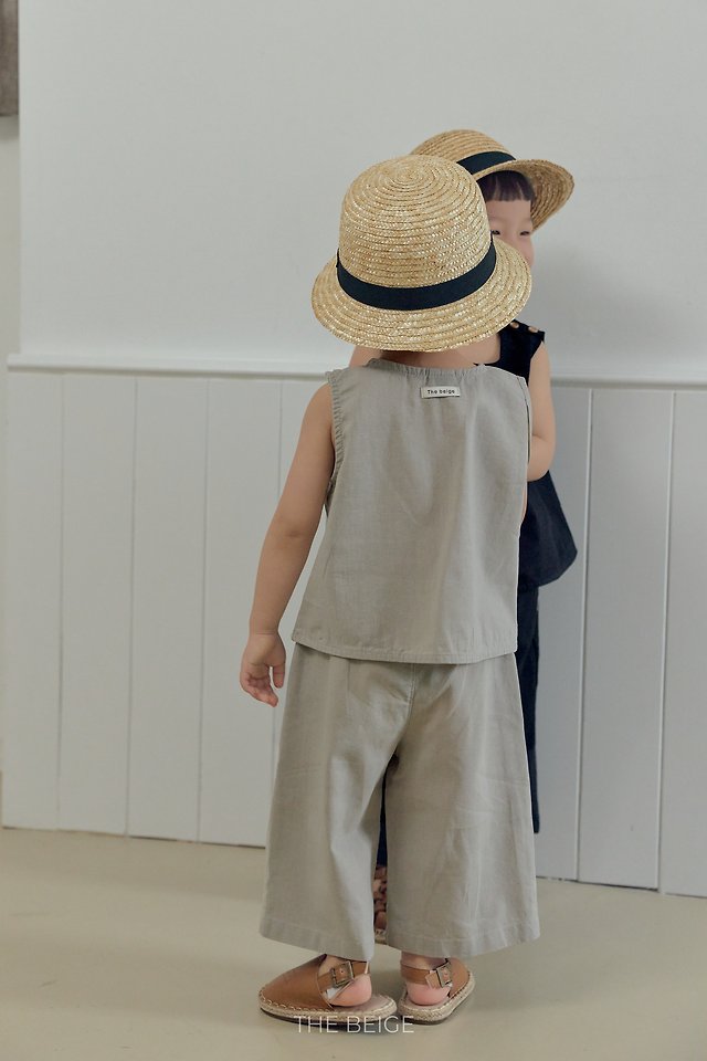 The Beige - Korean Baby Fashion - #babywear - 26 Linen Wide Pants - 5