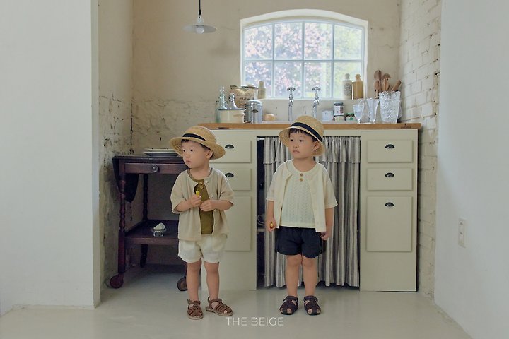 The Beige - Korean Baby Fashion - #babywear - Short Sleeve Cardigan - 12