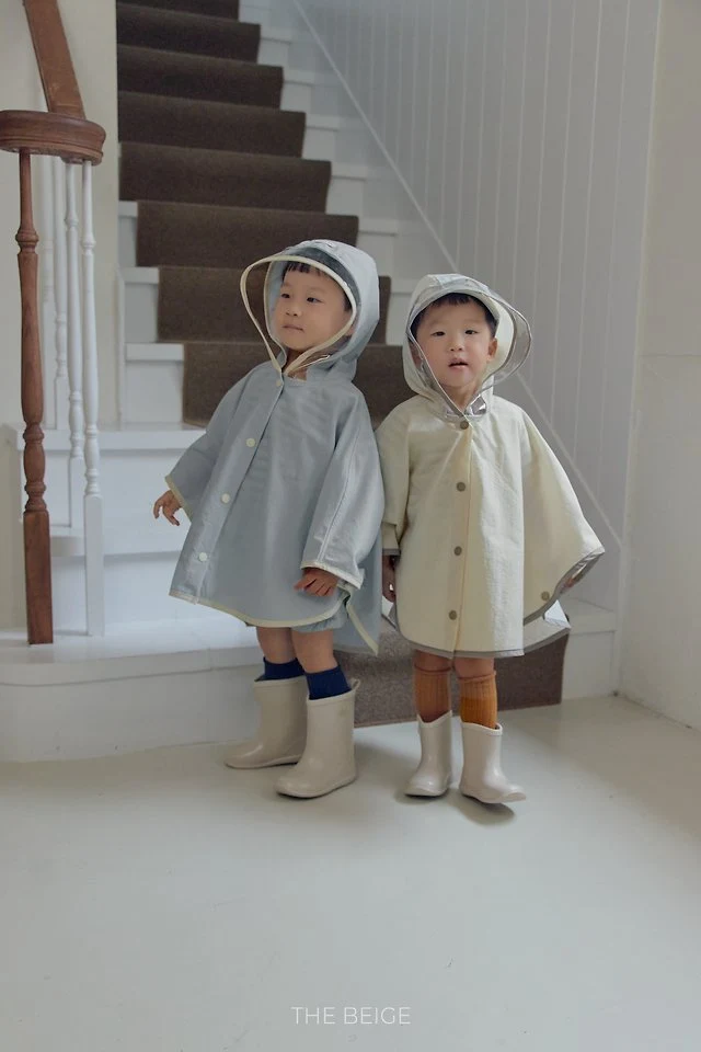 The Beige - Korean Baby Fashion - #babywear - Poncho Raincoat - 11