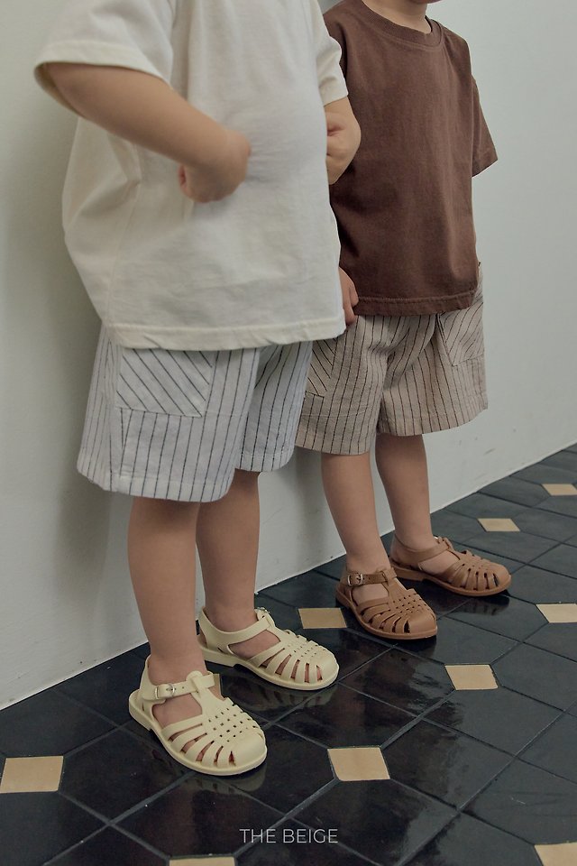 The Beige - Korean Baby Fashion - #onlinebabyboutique - Pocket Shorts - 3