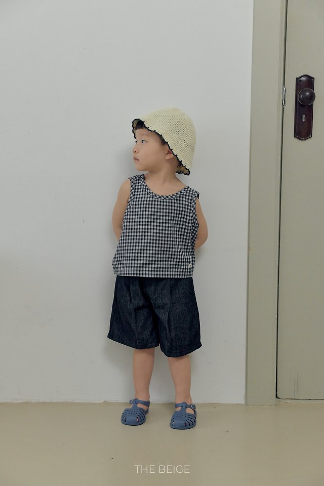 The Beige - Korean Baby Fashion - #onlinebabyboutique - Denim Shorts - 2