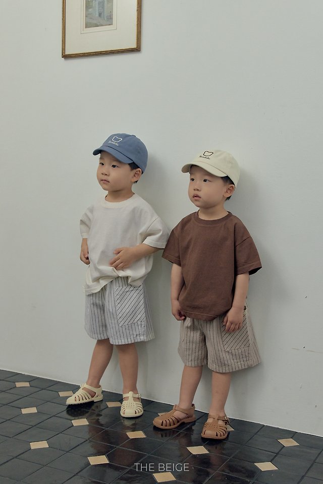 The Beige - Korean Baby Fashion - #onlinebabyboutique - Pocket Shorts - 4