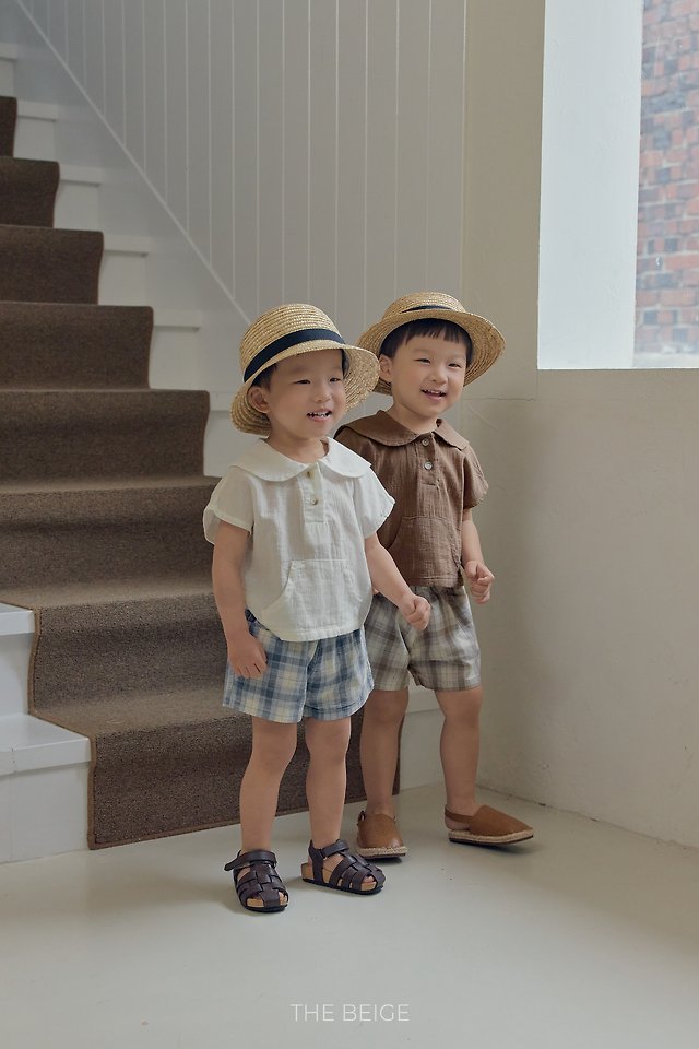 The Beige - Korean Baby Fashion - #onlinebabyshop - Sailor Shirt - 12