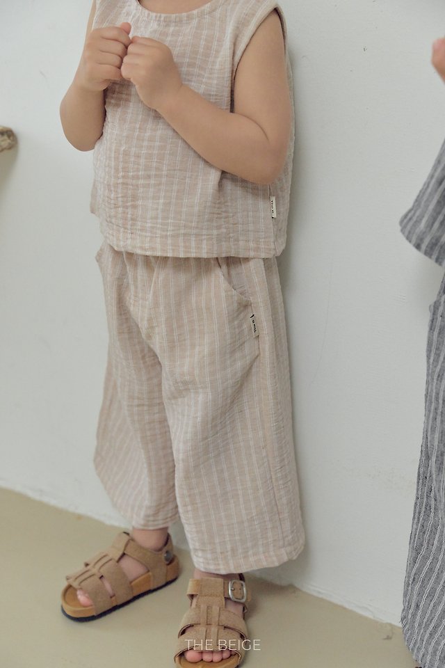 The Beige - Korean Baby Fashion - #onlinebabyshop - ST Summer Wide Pants - 5