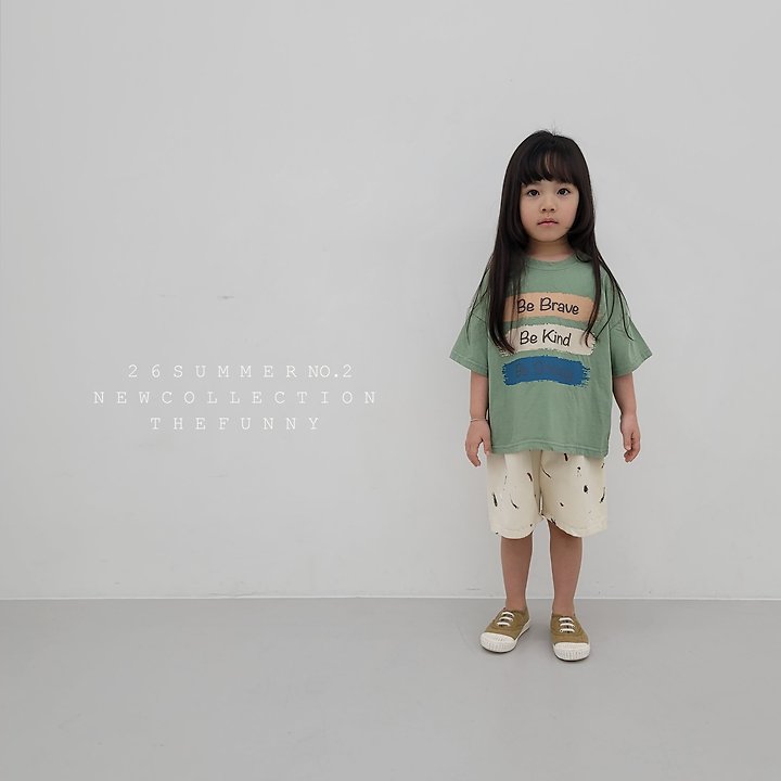 The Funny - Korean Children Fashion - #Kfashion4kids - Painting Tee - 11