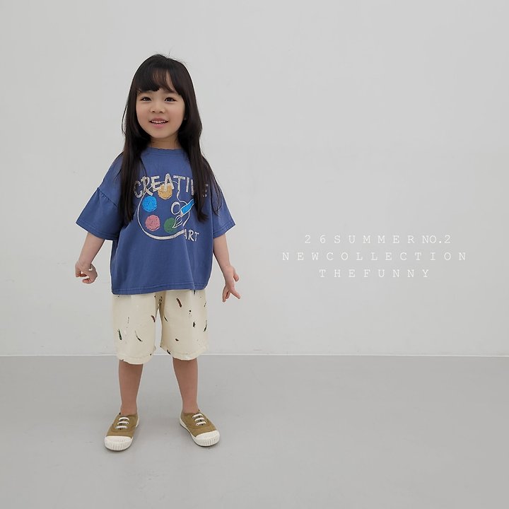 The Funny - Korean Children Fashion - #Kfashion4kids - Art Tee - 10