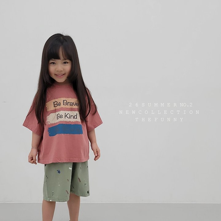 The Funny - Korean Children Fashion - #childofig - Painting Tee - 3