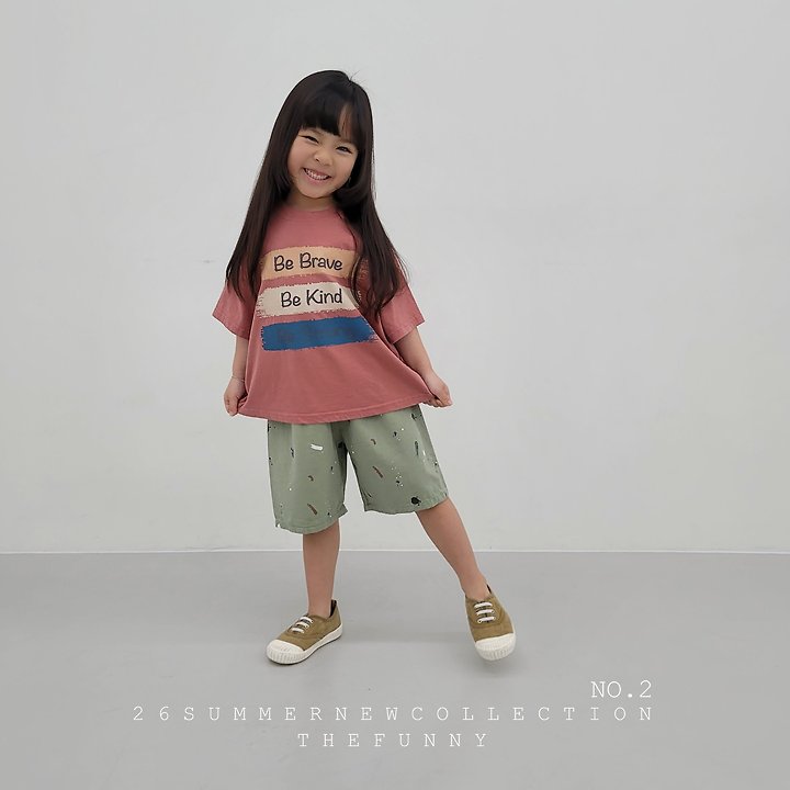 The Funny - Korean Children Fashion - #designkidswear - Painting Tee - 5