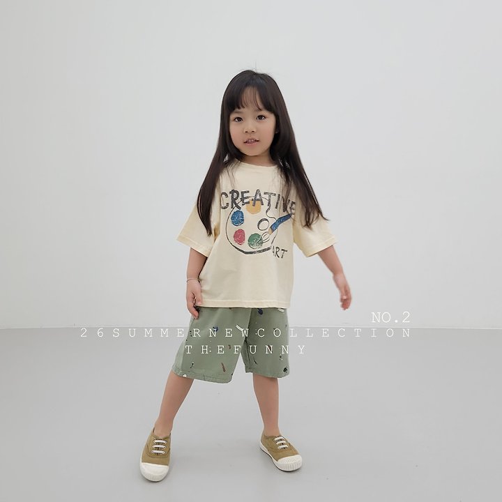 The Funny - Korean Children Fashion - #discoveringself - Art Tee - 5