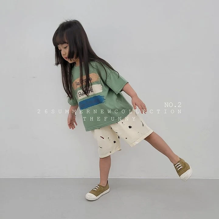 The Funny - Korean Children Fashion - #kidsshorts - Ink Pants - 6