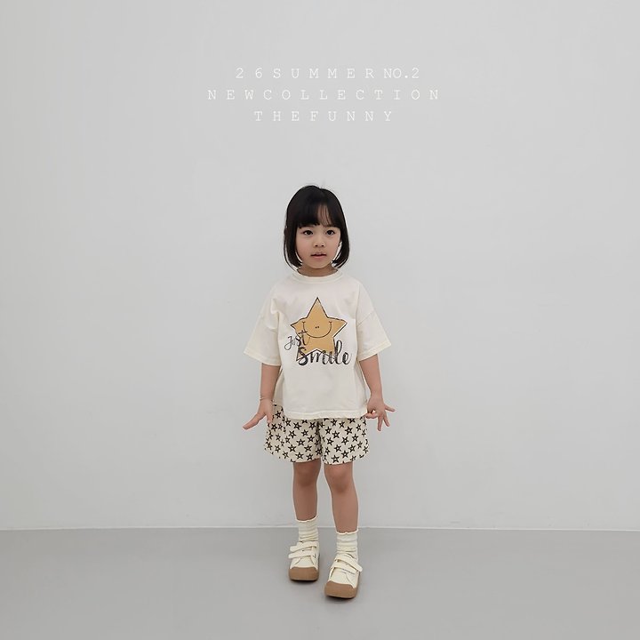 The Funny - Korean Children Fashion - #kidsshorts - Just Tee - 5