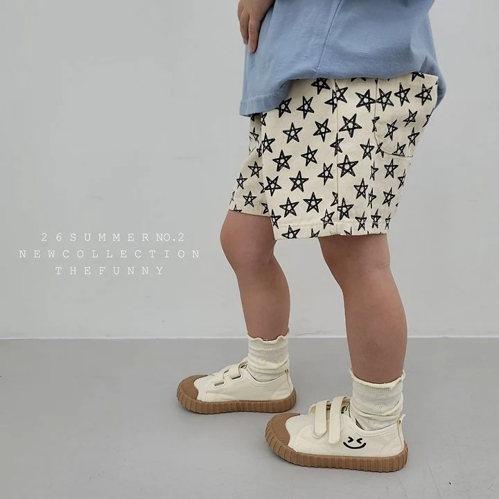 The Funny - Korean Children Fashion - #kidsshorts - Rough Pants - 3