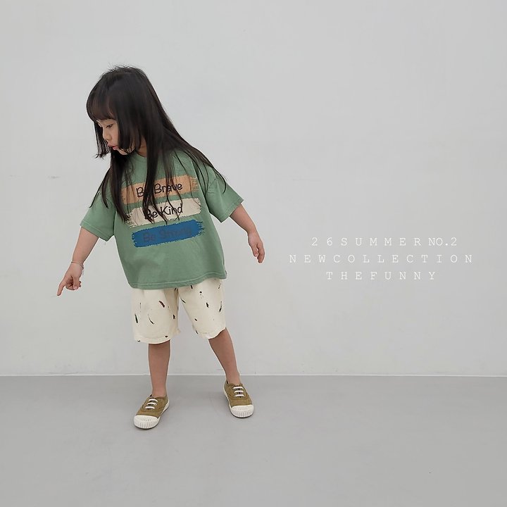 The Funny - Korean Children Fashion - #kidsstore - Painting Tee - 9