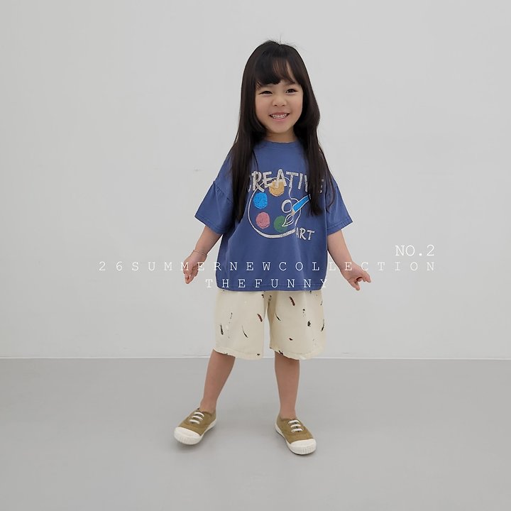 The Funny - Korean Children Fashion - #kidsstore - Art Tee - 8