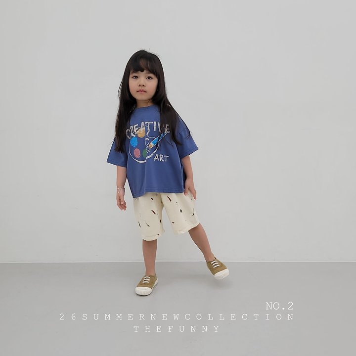 The Funny - Korean Children Fashion - #kidzfashiontrend - Art Tee - 9