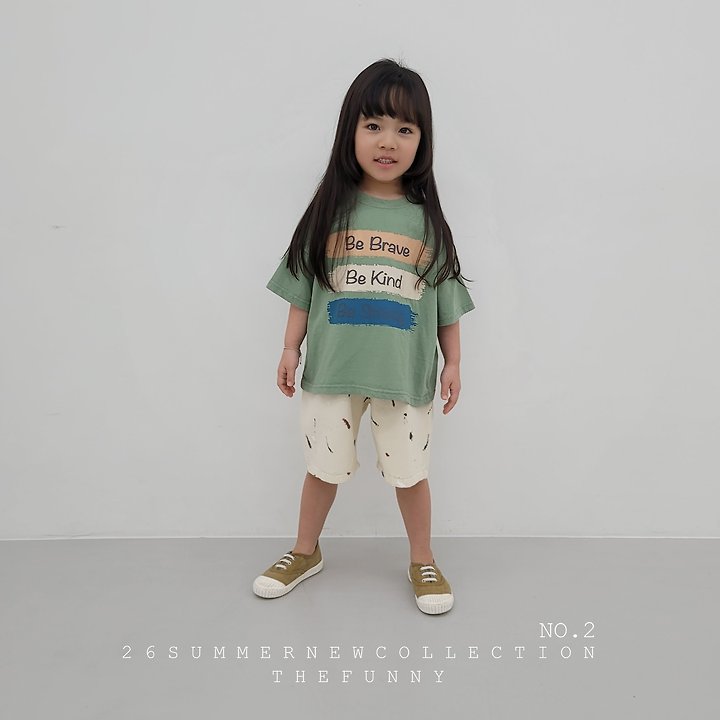 The Funny - Korean Children Fashion - #littlefashionista - Painting Tee - 12