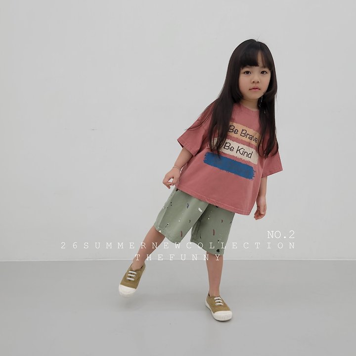 The Funny - Korean Children Fashion - #stylishchildhood - Painting Tee - 2